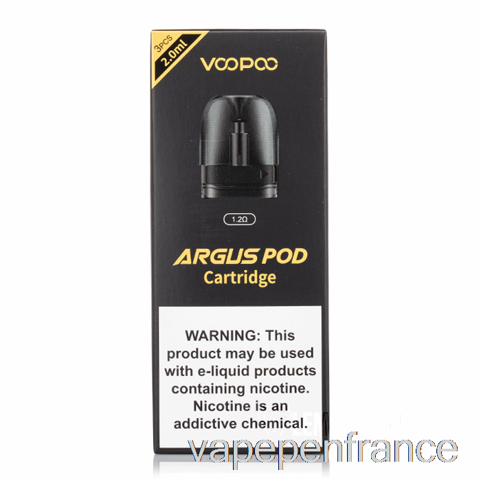 Voopoo Argus Pod Pods De Remplacement Pods 1,2 Ohm Stylo Vape